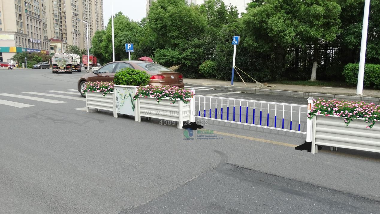 鋁合金畫(huà)鏡組合花箱（中央隔離）