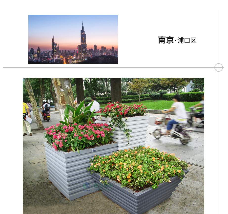 南京浦口區道理綠化案例