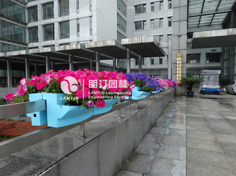 隔離護欄花盆