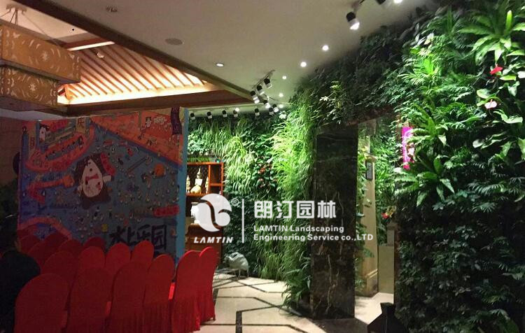 深圳室內墻體綠化案例