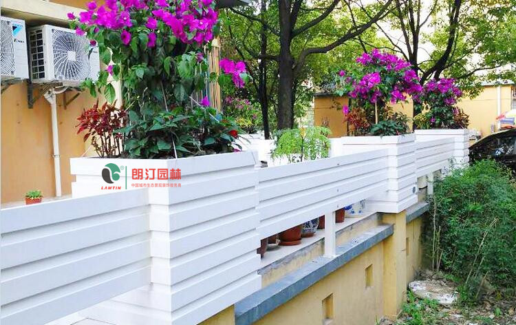 家庭陽臺(tái)庭院景觀綠湖花箱