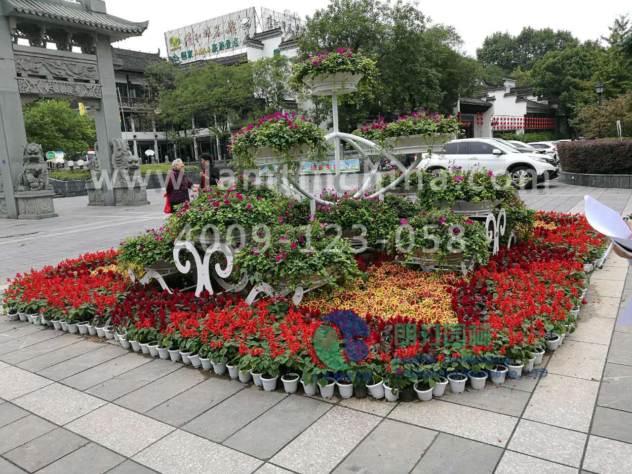 公園鐵藝花架
