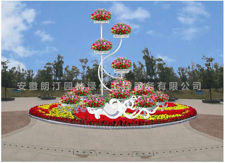 景觀鐵藝花架